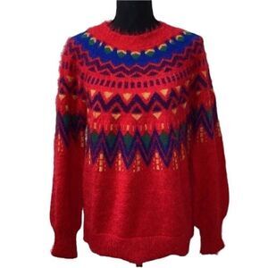 89th & Madison Red Sweater(Size Small)